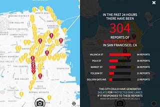 San Francisco has a massive yet solvable unprotected bike lane problem