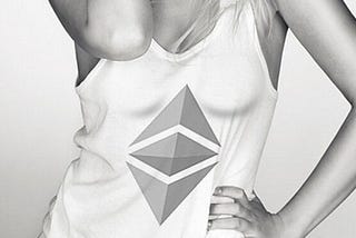 Pretty little Katie loves Ethereum