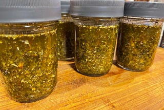 BROfessor COOKS — Hatch Green Chile Oil