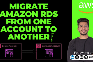 Migrate Amazon RDS from One Account to Another