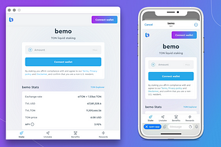 bemo: Your Handbook to TON Liquid Staking