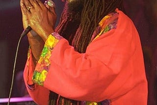 Donald Orlando Shaw (Tabby Diamond), lead singer of The Mighty Diamonds reggae group