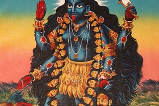 The cosmic mother, Kali Ma