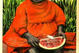 Black men, Halloween is Here. Did you Carve your Watermelon?