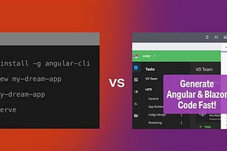 Scaffold your App: Angular CLI vs Ignite UI App Builder