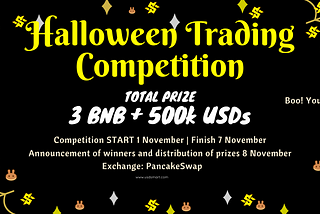 Halloween Trading Competition