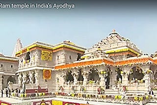Why is the city, Ayodhya, the birthplace of the Virtuous King Rama, gripping Hindus and other…