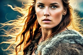 A determined warrior woman, Short fiction, fantasy, women