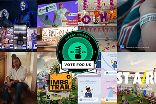 Vote for R/GA in the Webbys!