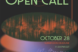 OPEN CALL | Sound and Vision