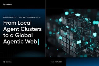 Composability and Meta-Governance: From Local Agent Clusters to a Global Agentic Web