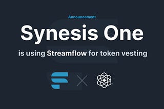 Streamflow Partners With Synesis One