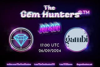 AMA RECAP : The Gem Hunters x PlayFi.
