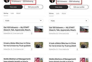 G-E-T (Go-Engage-3:1) confirmed 100 followers and more on Medium, in 3 simple steps