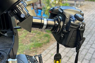 How to attach your DSLR camera to your telescope