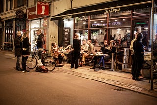 In Praise of Sidewalks — and Outdoor Seating Generally