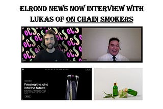 Elrond News Now S1 EP8 — On Chain Smokers Interview — 02 Oct 2022