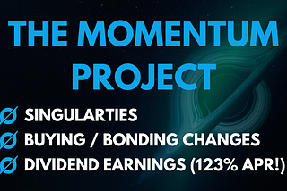The Momentum Project launched Singularities
