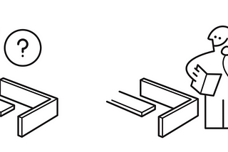 Um cliente do Ikea está confuso e liga para o apoio telefónico enquanto tenta montar um móvel, excerto de um manual de montagem