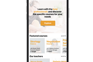 BEST ACADEMY · My first E-learning app based on real need