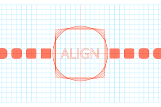 Aligning rounded objects: a practical guide
