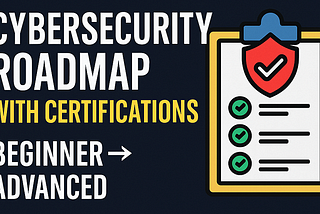 🛡️ Cybersecurity Roadmap with Certifications (Beginner → Advanced)