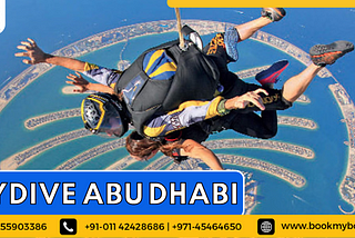 Book Online Skydive Abu Dhabi Ticket From BookMyBooking