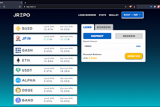 Smart Contract กับการฝากเหรียญบน JREPO (iBUSD, iJFIN etc)