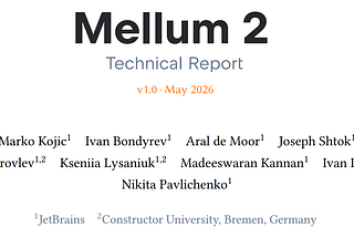 Papers Explained 583: Mellum2