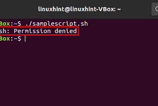 Still Getting a Permission Denied Error Even Though the Script Is Executable? Here’s Why