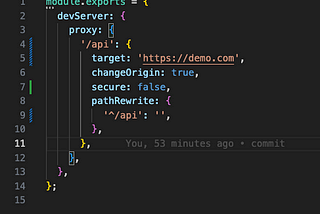 Vue JS Request API ບໍ່ໄດ້ (Proxy error: Could not proxy request)