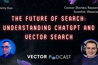 Vector Podcast episode with Connor Shorten