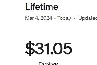 How I Earned $31.05 from One Blog Post: You’ll Be Surprised
