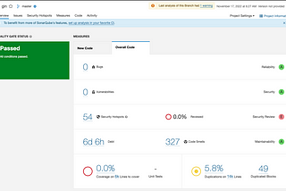 SAST Tool — SonarQube