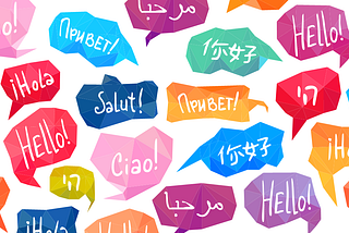 Image of “Hello” in different languages