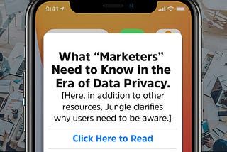 Marketers in the Era of Data Privacy