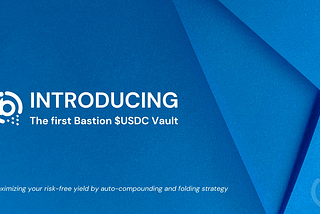 Advanced single-sided yield farming strategy — Bastion Lending Vault