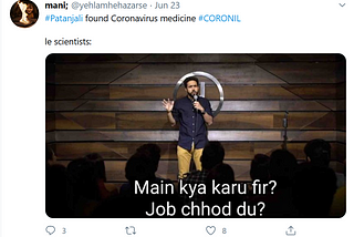 Coronil ki Kahaani