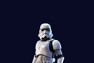 This is an image of a Star Wars Stormtrooper.