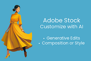 Adobe Stock: customize with AI