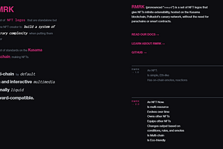 RMRK-Powered NFTs: Collections Overview