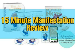 15 Minute Manifestation review is it a scam? 2020