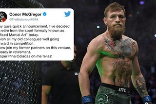 Conor McGregor retires from mixed martial arts