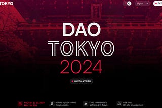 Asia’s Largest Global DAO Event DAO TOKYO 2024: Ticket Sales Start, First Round of Sponsor Partners…