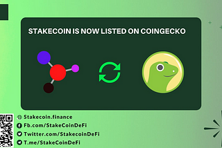 We are listed successfully on Coingecko