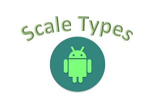 Android imageView ScaleTypes