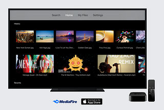 Introducing MediaFire for Apple TV