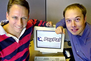 PayPal Co-founders Peter Thiel & Elon Musk