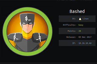 Bashed — HackTheBox