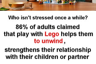 Lego effective against stress